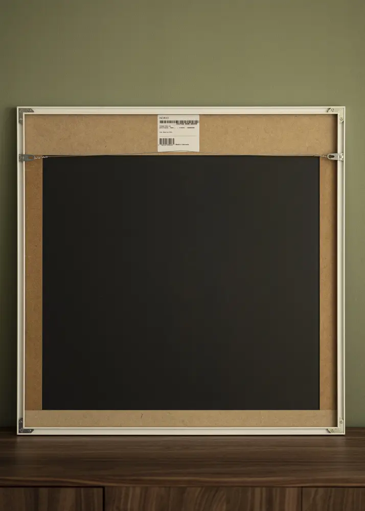 Spegel Minimal White 70x70 cm