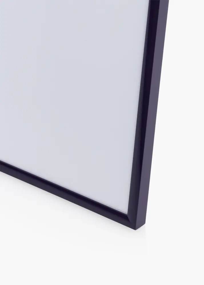 Ram New Lifestyle Mörklila 50x70 cm - Passepartout Svart 42x59,4 cm (A2)