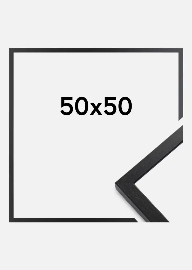 Ram Soul Svart 50x50 cm
