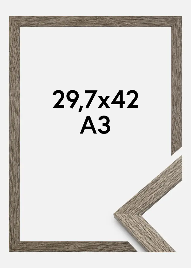 Ram Stilren Dark Grey Oak 29,7x42 cm (A3)