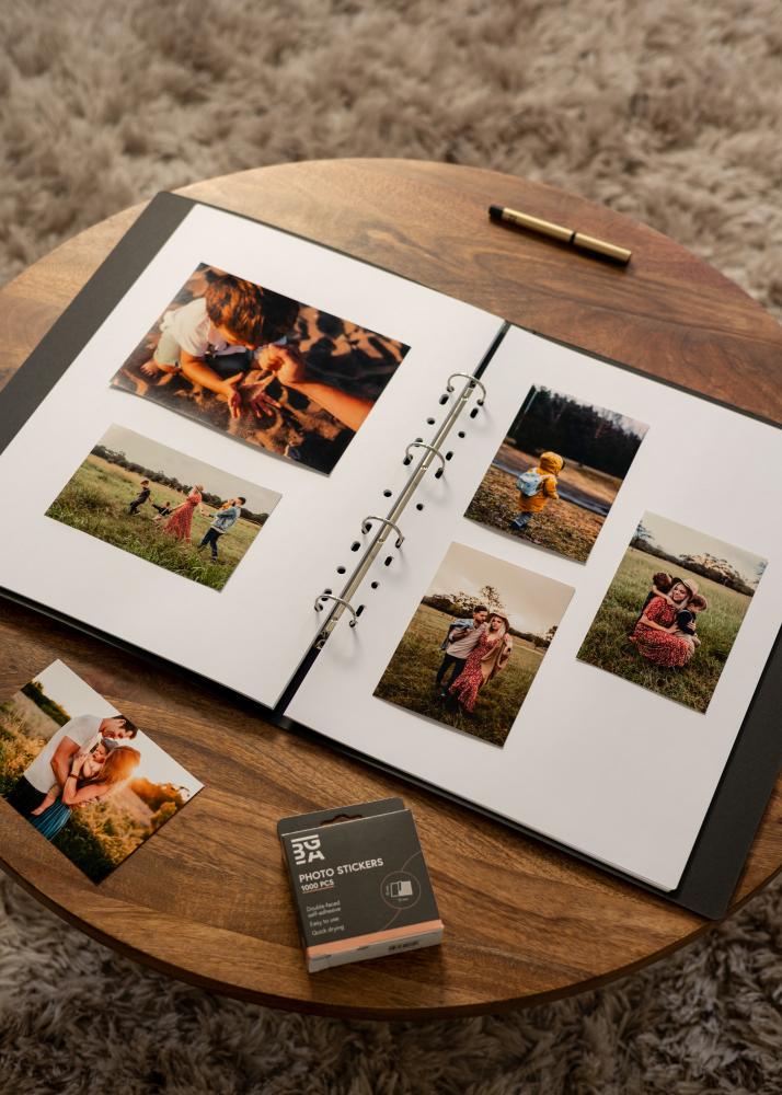 Urklippsalbum A3 Ringpärm Svart