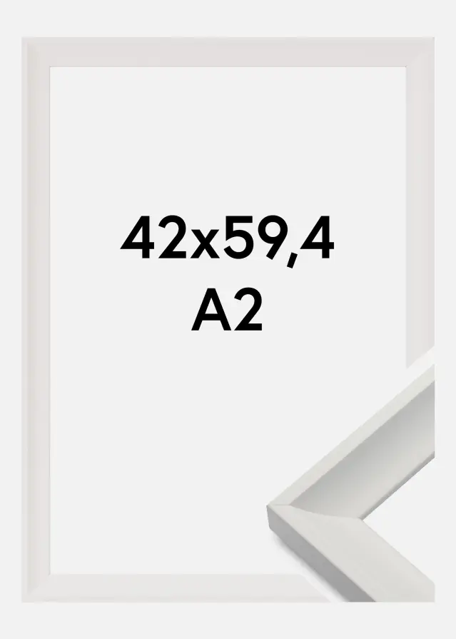 Ram Öjaren Akrylglas Vit 42x59,4 cm (A2)