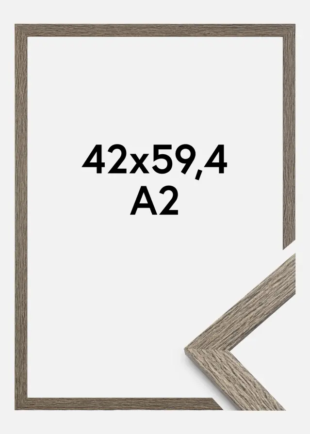Ram Stilren Dark Grey Oak 42x59,4 cm (A2)