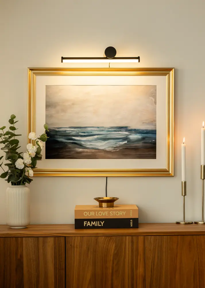KAILA Shine Tavelbelysning 40 cm - Svart