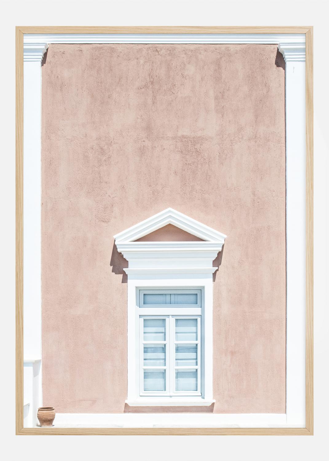 Product Image for Pink wall and a pediment Poster (30x40 cm)