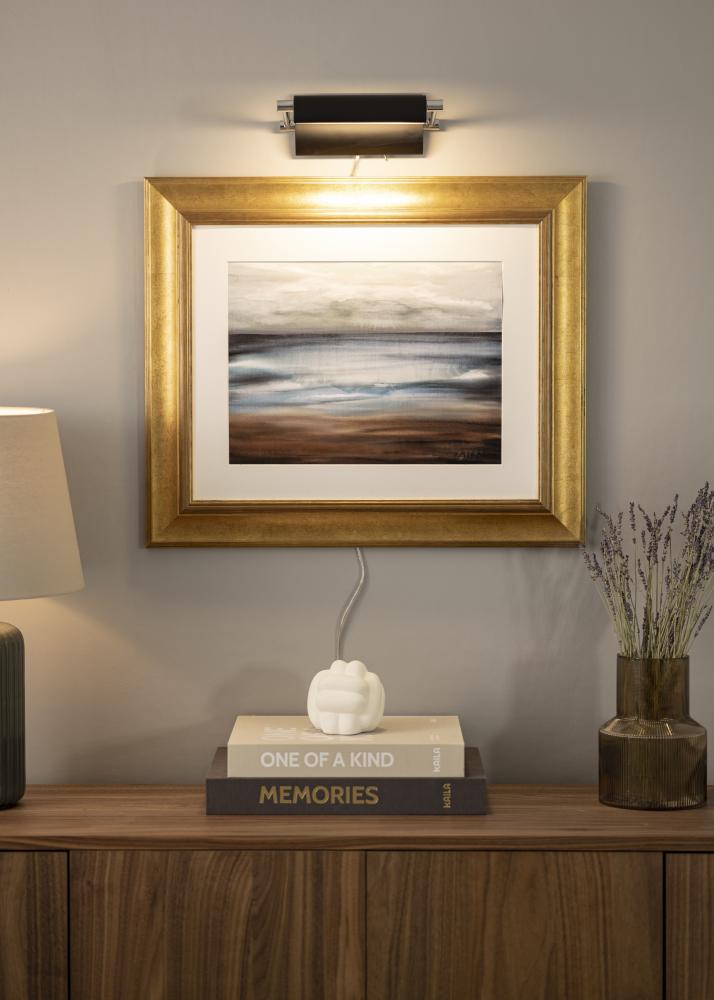 Åmål V787 LED tavelbelysning 22 cm - Svart