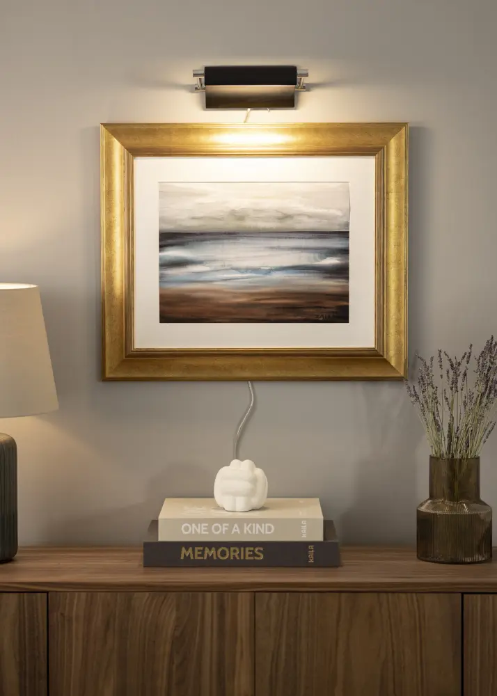 Åmål V787 LED tavelbelysning 22 cm - Svart