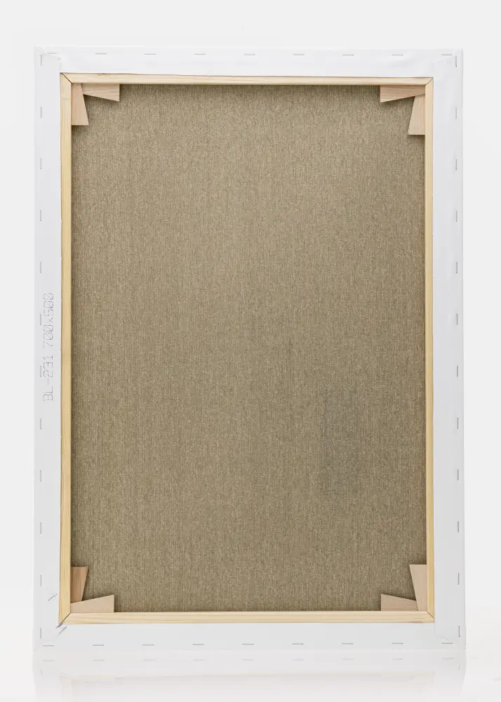 Målarduk Premium Vit 50x70 cm