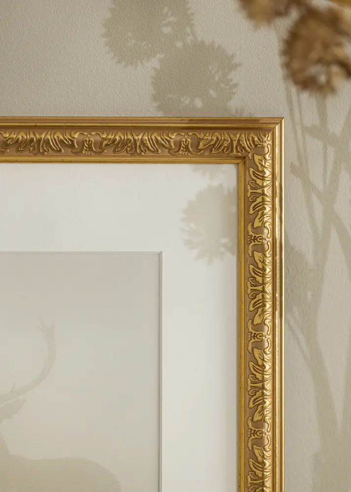 Ram Nostalgia Guld 21x29,7 cm (A4)