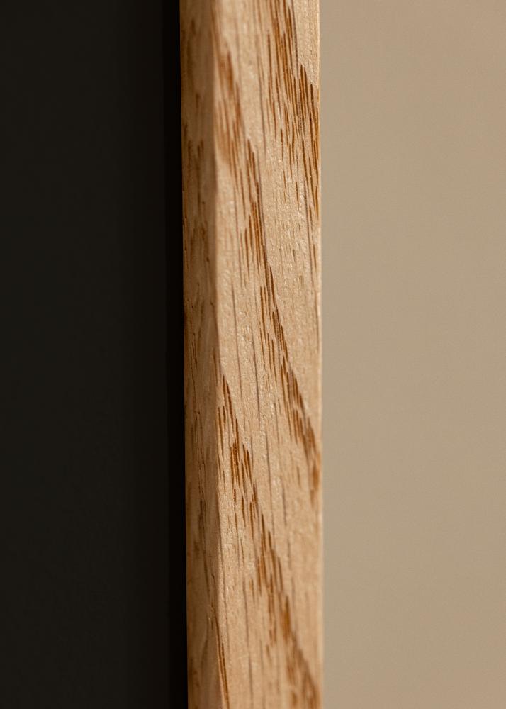 Ram E-Line Ek 30x40 cm - Passepartout Svart 21x29,7 cm (A4)