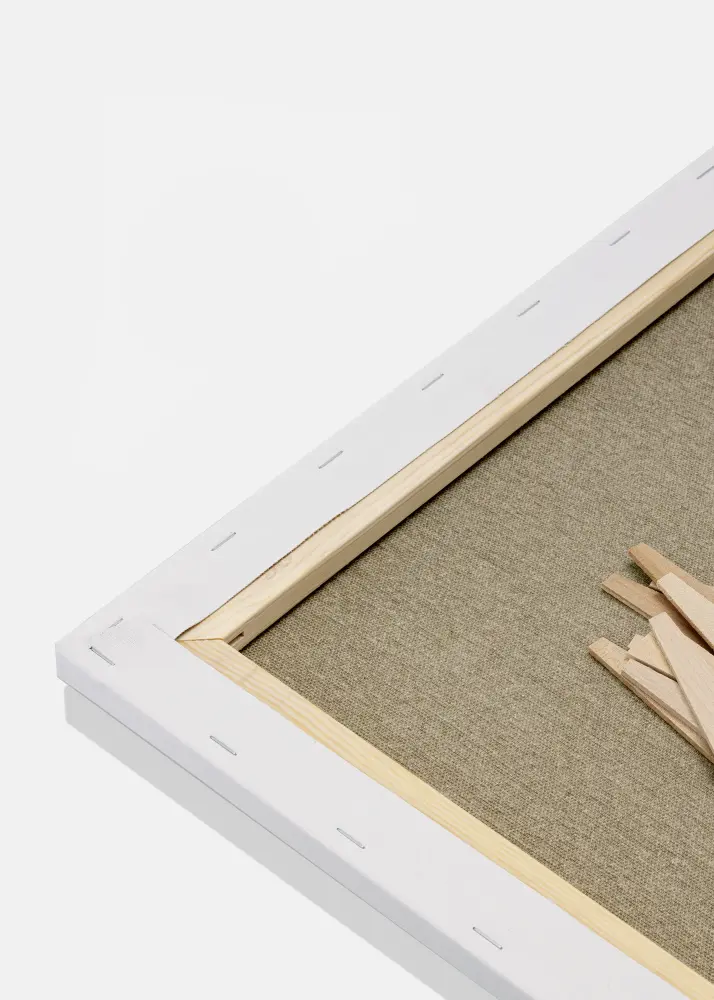 Målarduk Premium Vit 50x70 cm