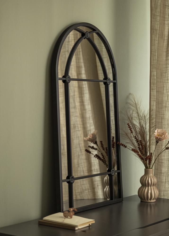 Spegel Fairytale Window Svart 60x100 cm