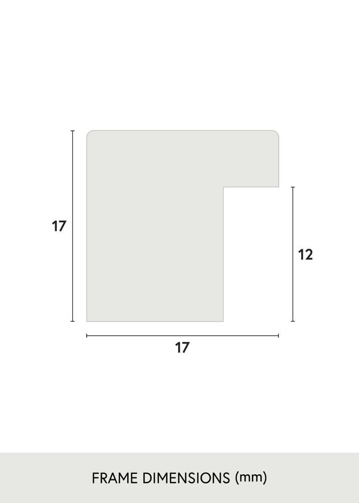 Ram Kent Akrylglas Röd 20x30 cm