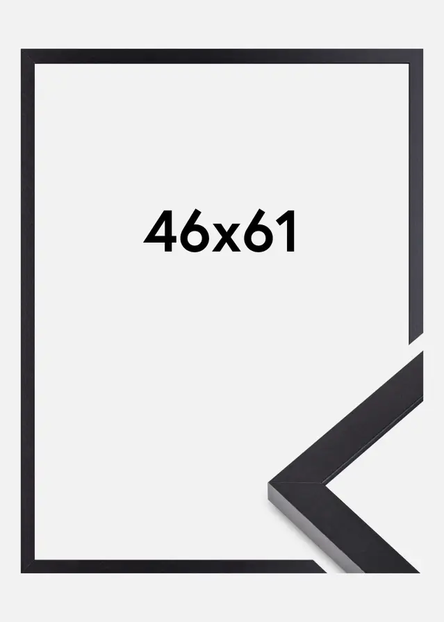 Ram Selection Akrylglas Svart 46x61 cm