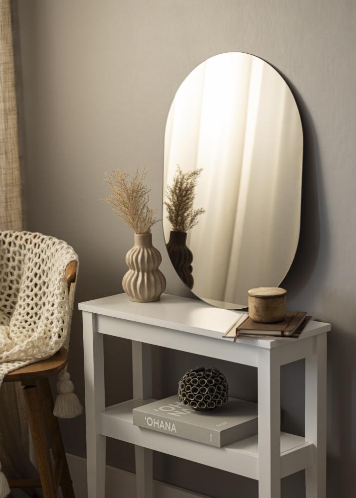 KAILA Spegel Oval Dark Bronze 50x70 cm