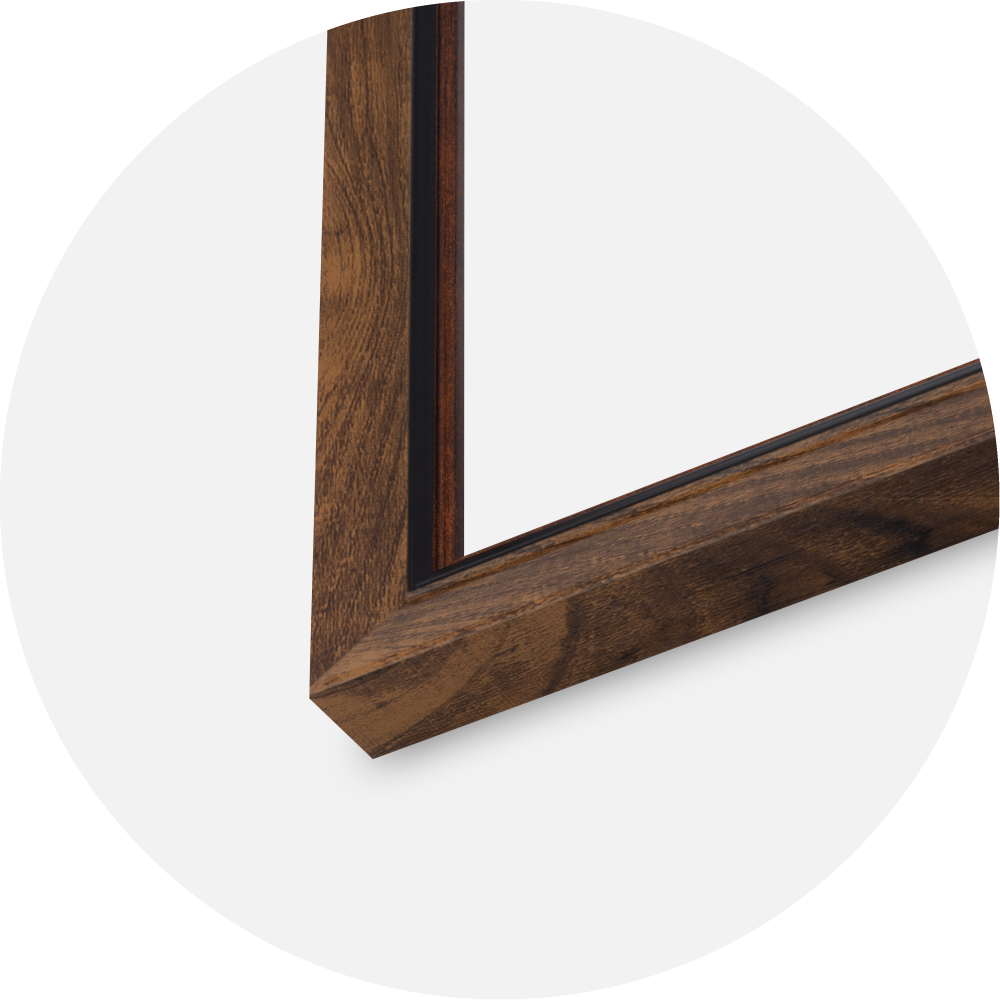 Ram Obsidian Akrylglas Valnöt 21x29.7 cm (A4)