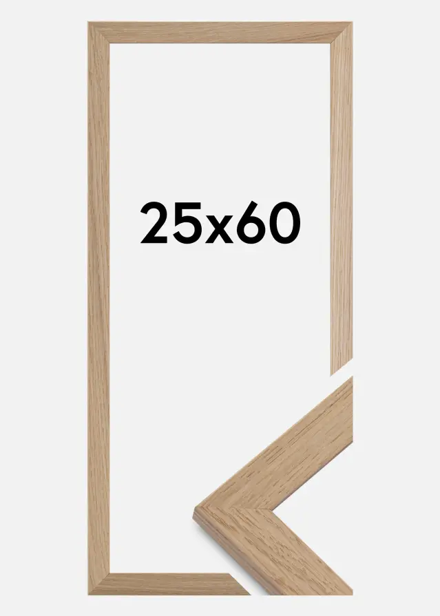 Ram Trendline Akrylglas Ek 25x60 cm