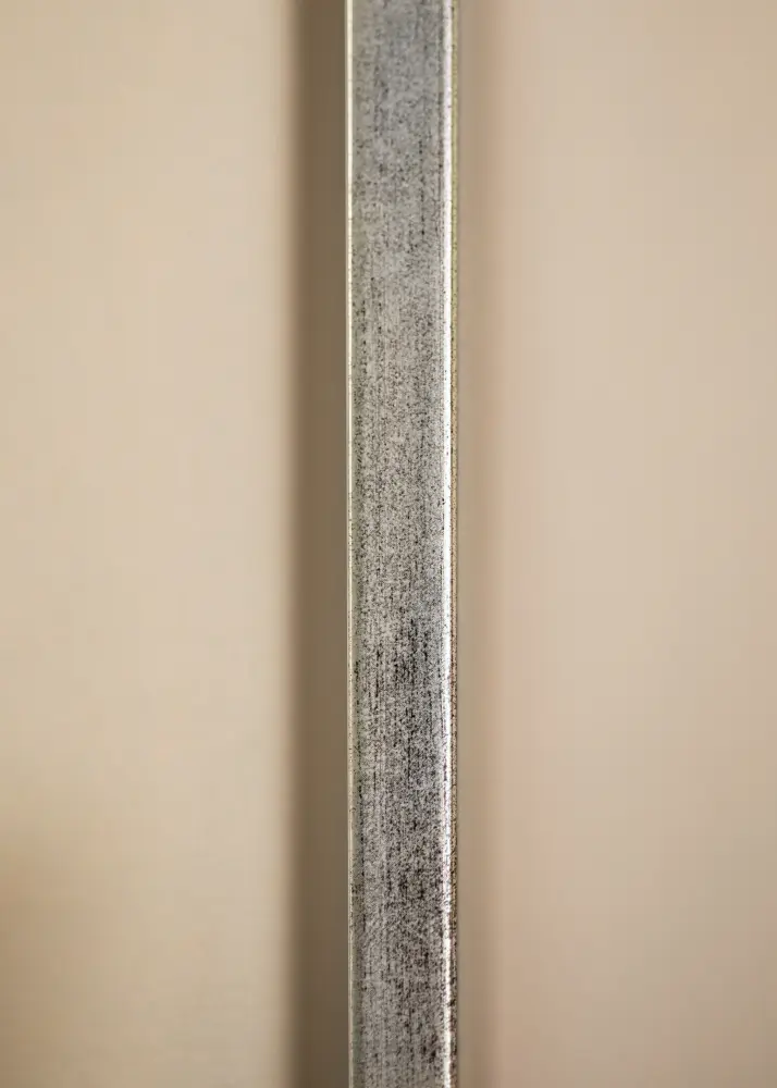 Ram Geb Canvasram Silver/Vit - Valfri Storlek