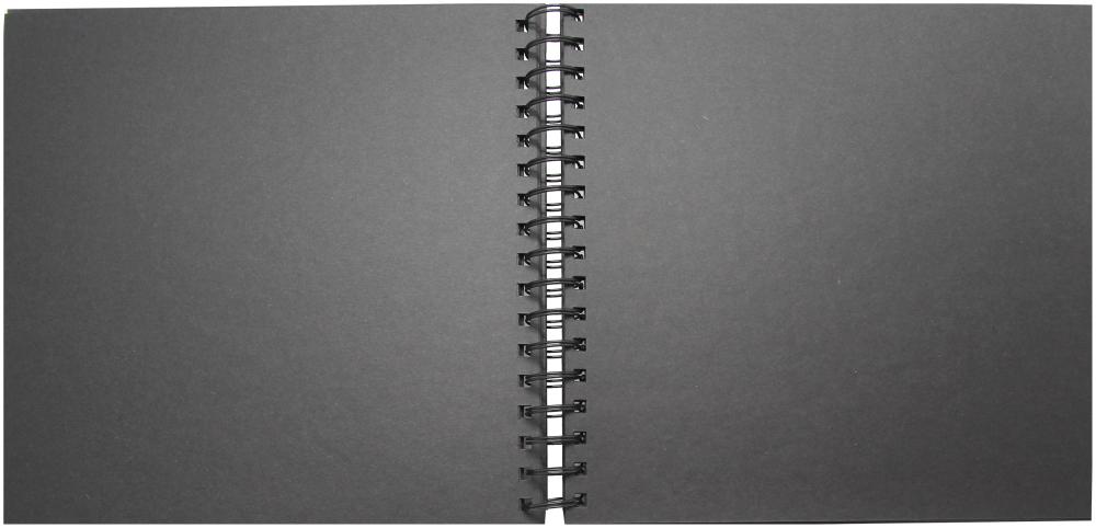 Colors of Life Svart - 30x30 cm (48 svarta sidor / 24 blad)