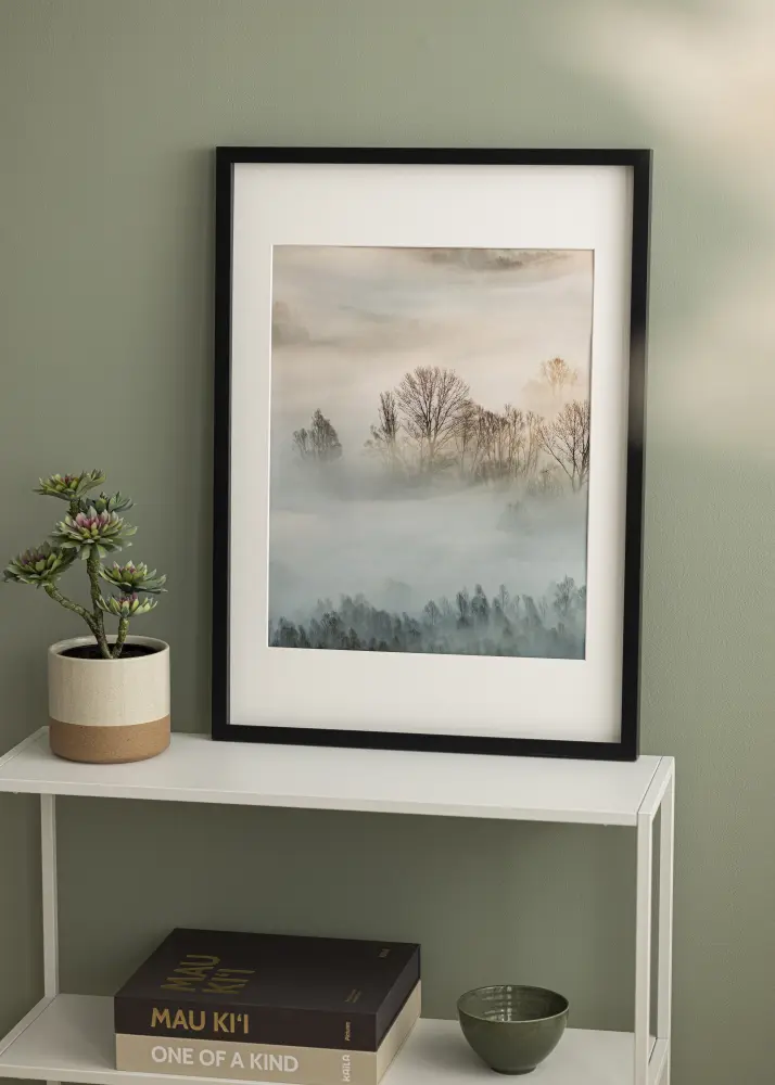 Ram Amanda Box Akrylglas Svart 100x140 cm