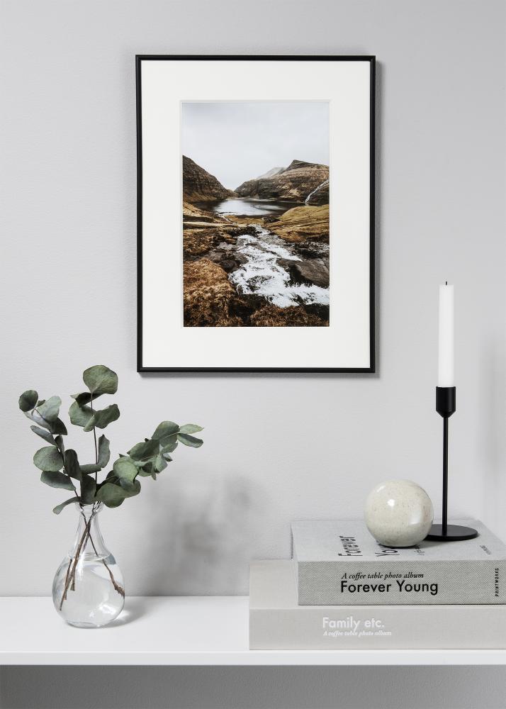 Passepartout Vit 3 mm (Vit kärna) 70x90 cm (59x79)