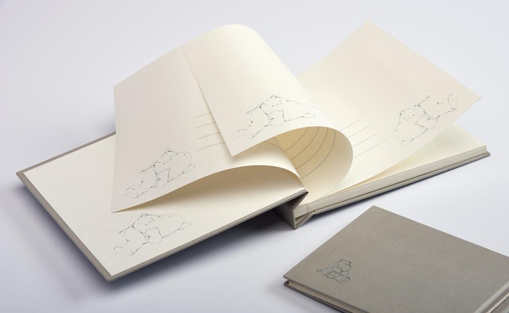 Madu Babyalbum - 28x25 cm (40 Vita sidor / 20 blad)