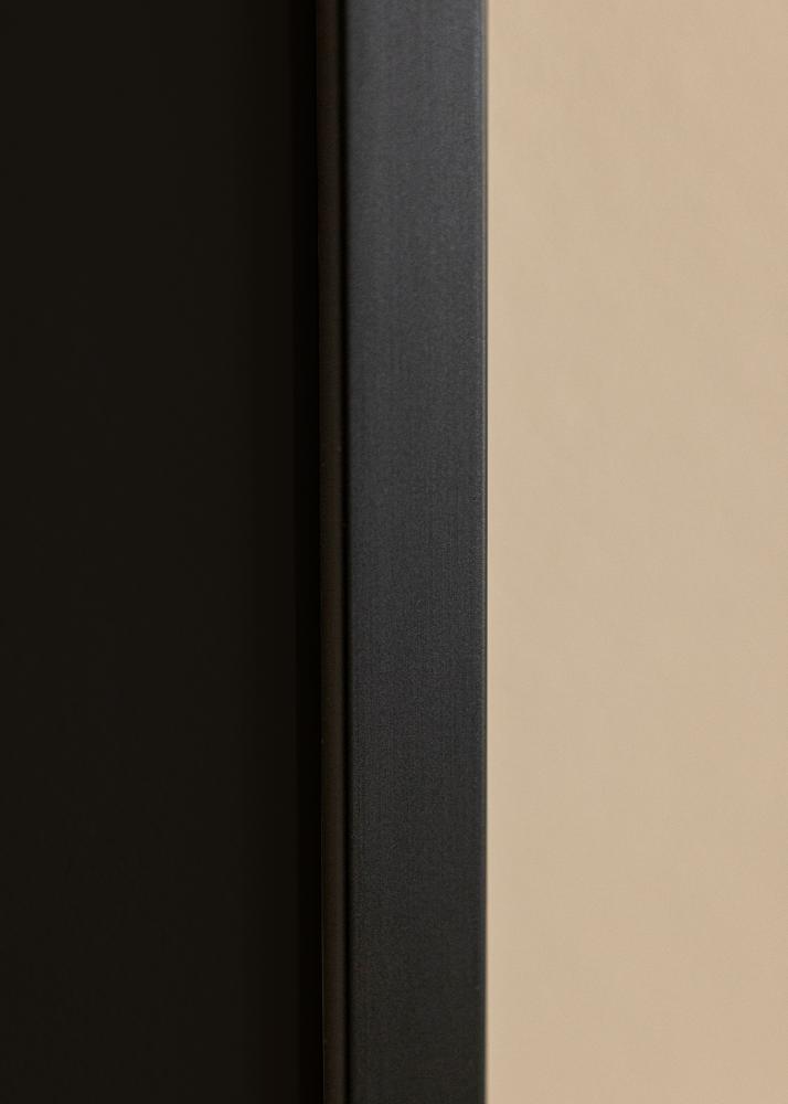 Ram E-Line Svart 30x40 cm - Passepartout Svart 21x29,7 cm (A4)