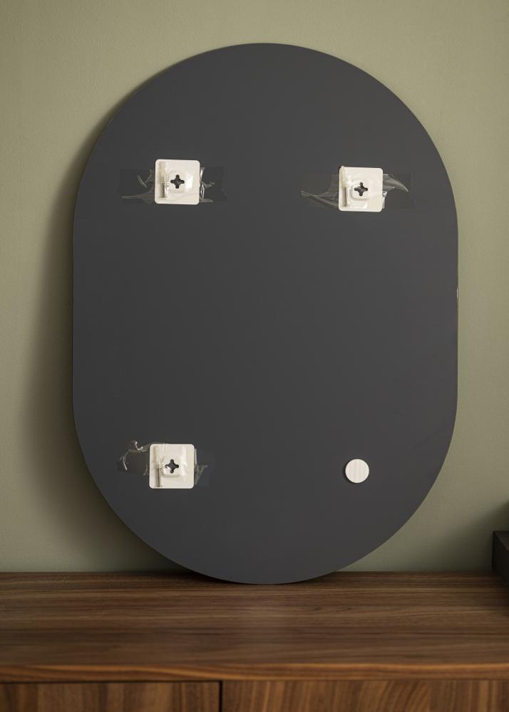 KAILA Spegel Oval Dark Bronze 50x70 cm