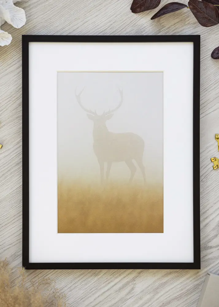 Tavelram Svart Smal 59.4 x 84 cm (A1)