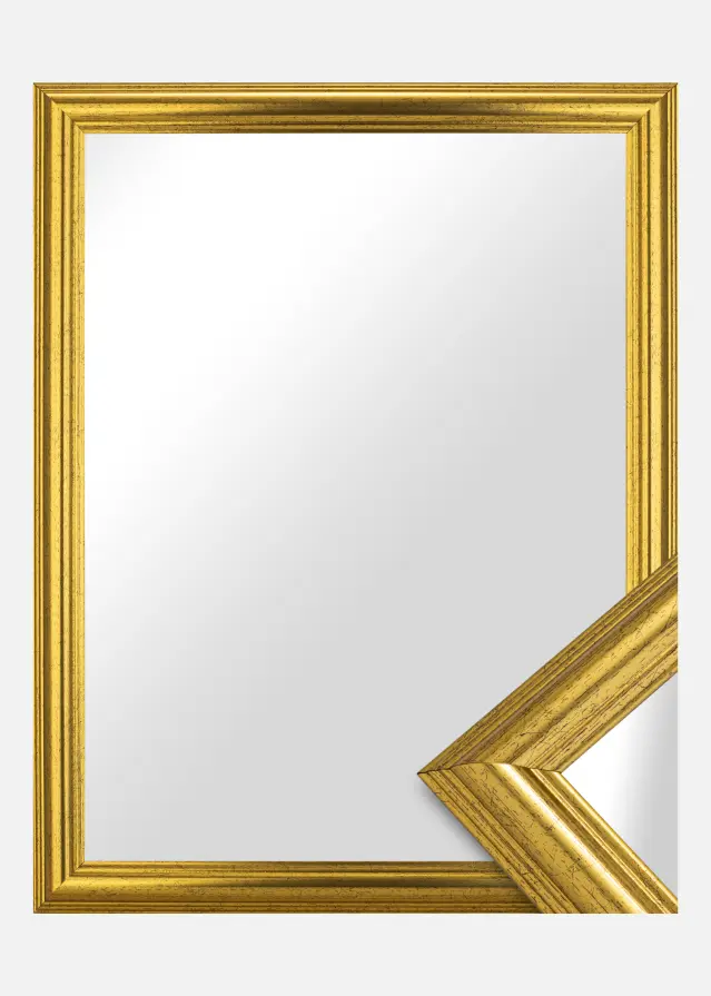 Spegel Västkusten Guld - Egna mått