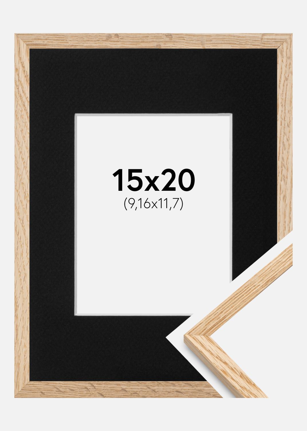 Product Image for Ram Tunn Ek 15x20 cm - Passepartout Svart 4x5 inches