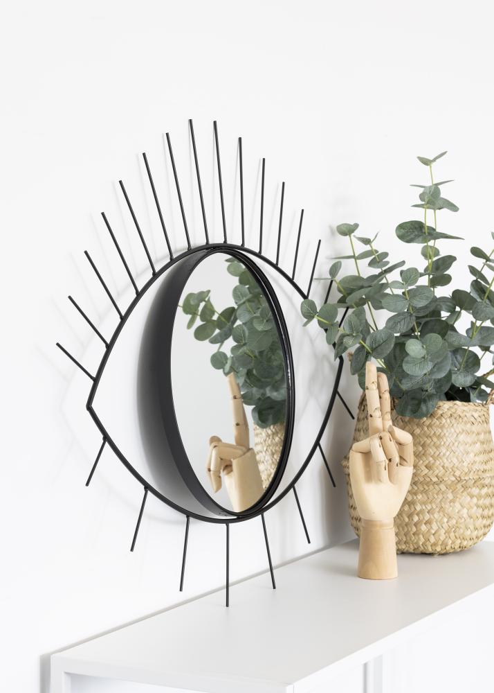 KAILA Spegel Eye - Svart 54x69 cm