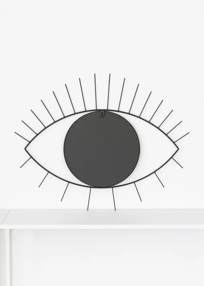 KAILA Spegel Eye - Svart 54x69 cm