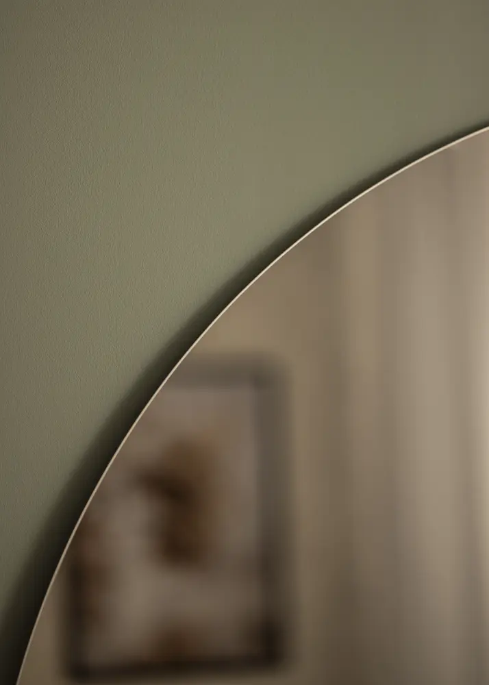 KAILA Rund Spegel Dark Bronze 110 cm Ø
