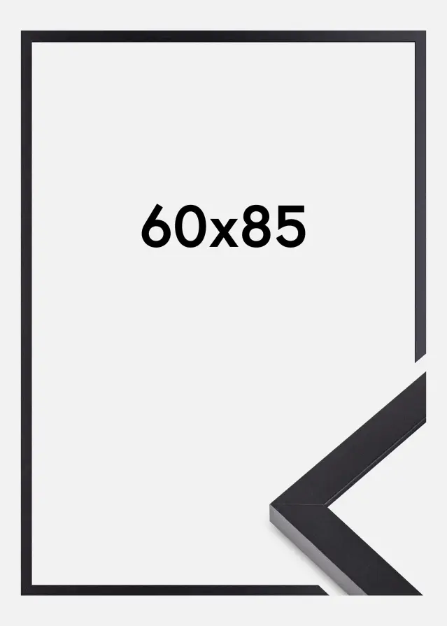 Ram Selection Akrylglas Svart 60x85 cm
