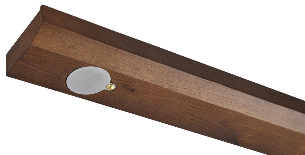 Tavelhylla Batjuma Mörkbetsad - 72 cm