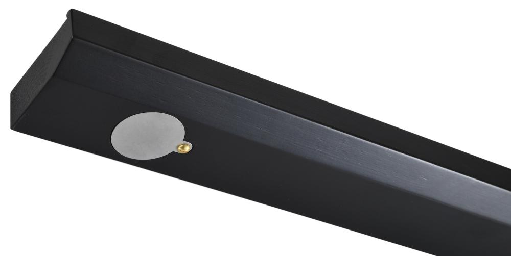 Tavelhylla Batjuma Svart - 72 cm