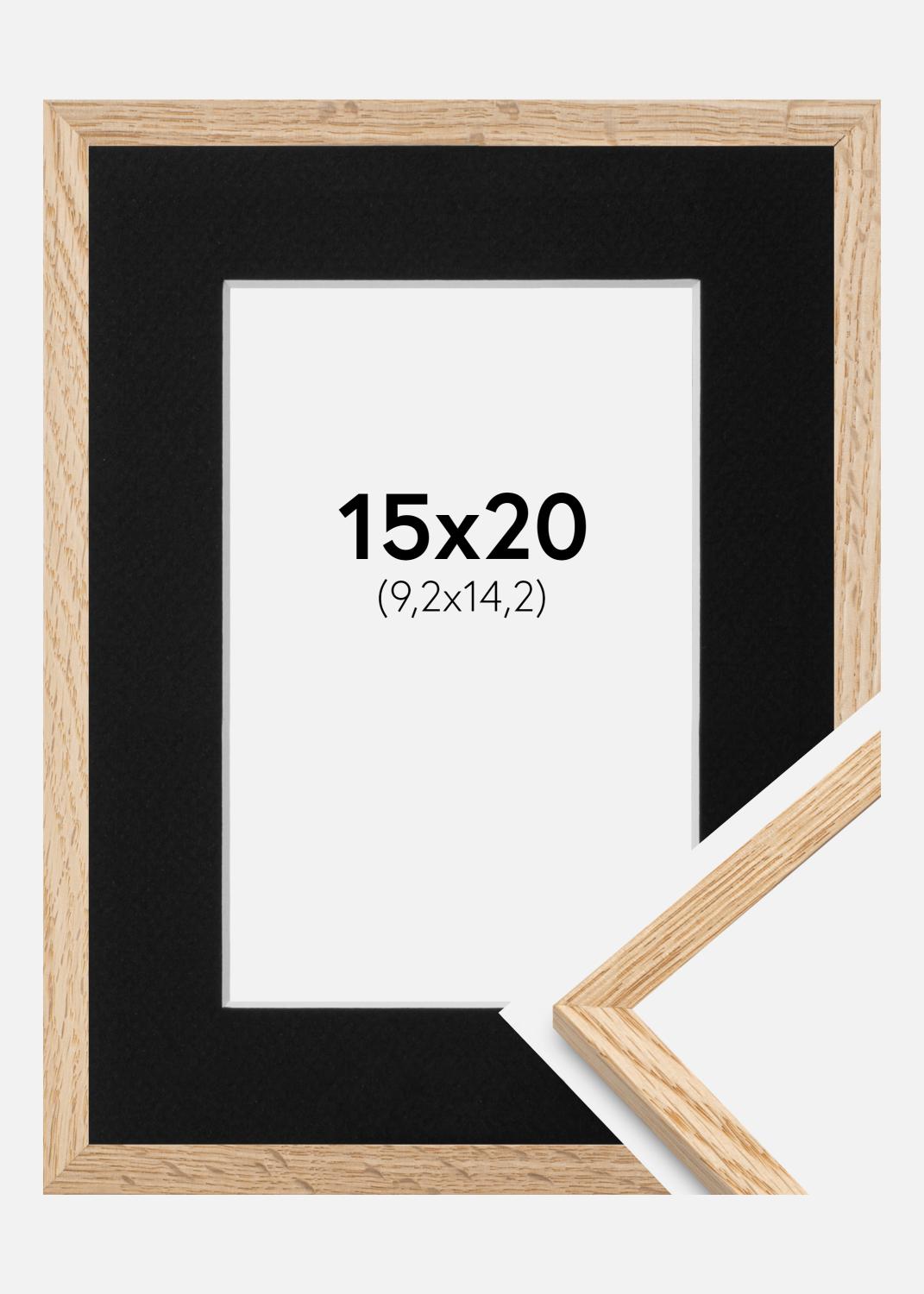Product Image for Ram Tunn Ek 15x20 cm - Passepartout Svart 4x6 inches