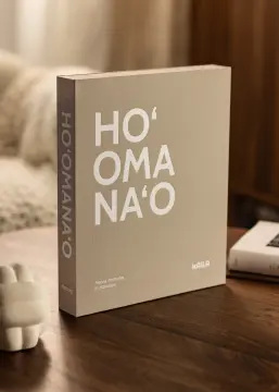 KAILA HO'OMANA'O - Coffee Table Photo Album (60 Svarta Sidor / 30 Blad)
