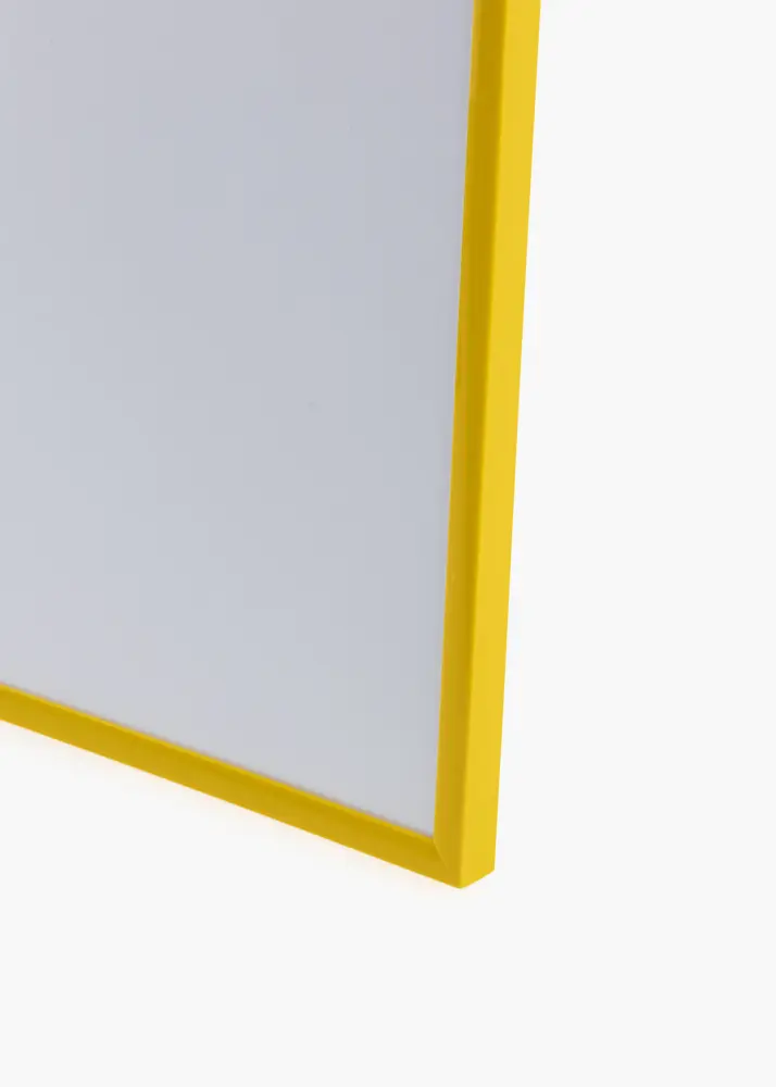 Ram New Lifestyle Gul 70x100 cm - Passepartout Svart 59,4x84 cm (A1)