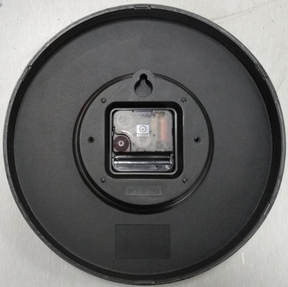 Väggklocka Pierre - Svart 25,5x25,5 cm