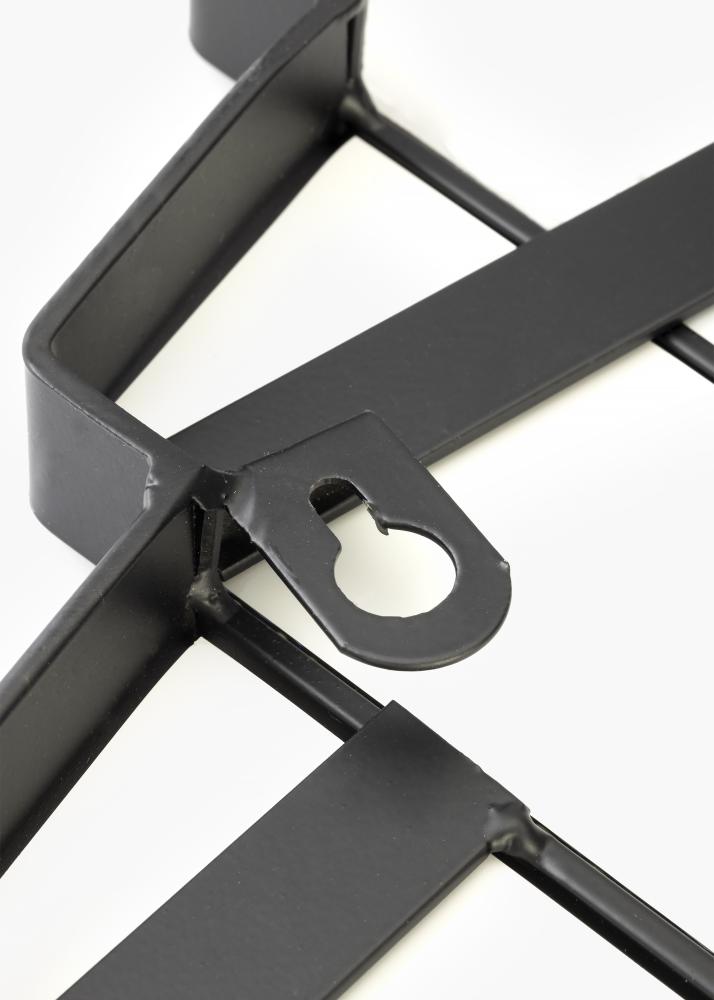 KAILA Spegel Fans - Svart 63x70 cm