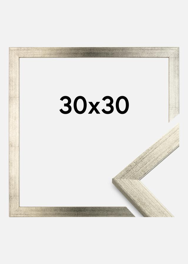 Ram Stilren Akrylglas Silver 30x30 cm