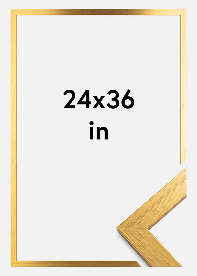 Ram Gold Wood Akrylglas 24x36 inches (60,94x91,44 cm)