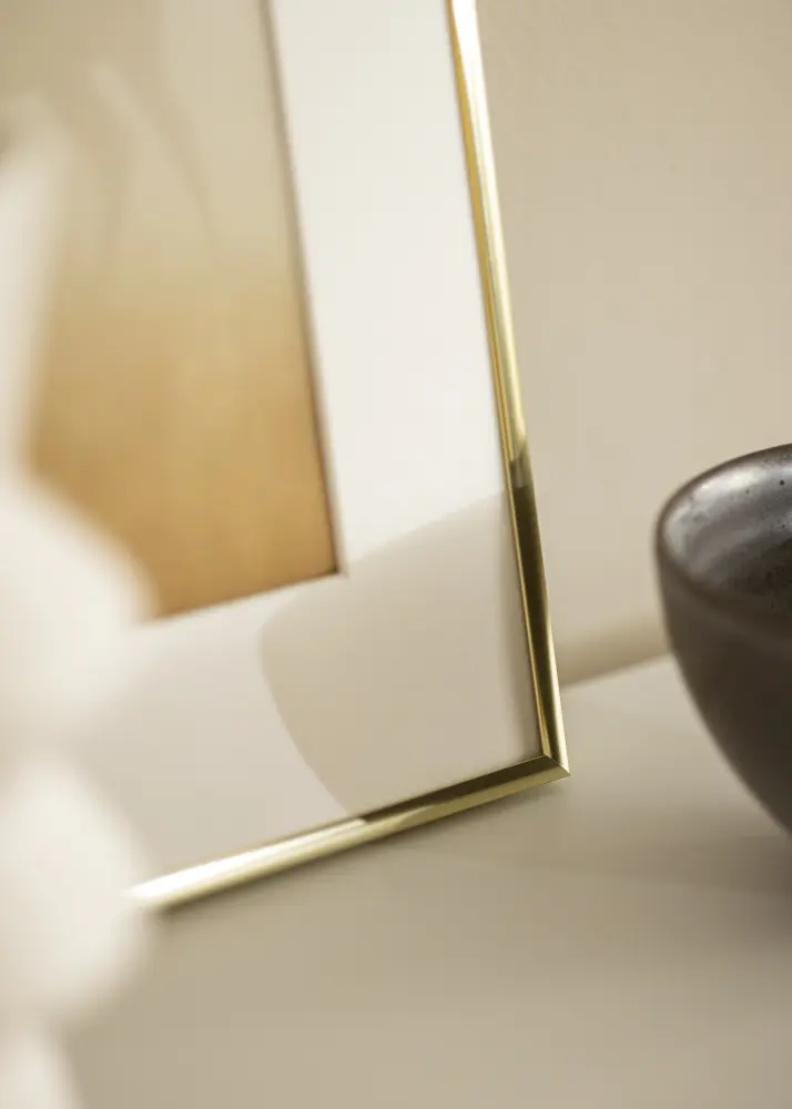 Ram Visby Akrylglas Blank Guld 21x29,7 cm (A4)