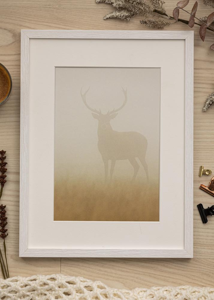 Ram Nielsen Premium Quadrum Snövit 40x50 cm