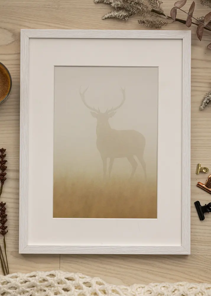 Ram Nielsen Premium Quadrum Snövit 40x40 cm