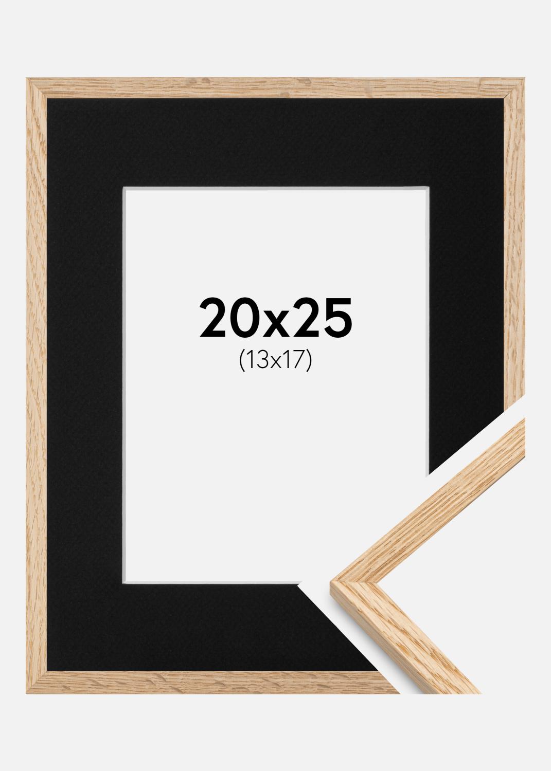 Product Image for Ram Tunn Ek 20x25 cm - Passepartout Svart 14x18 cm