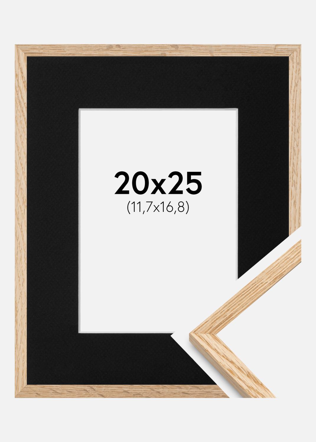 Product Image for Ram Tunn Ek 20x25 cm - Passepartout Svart 5x7 inches