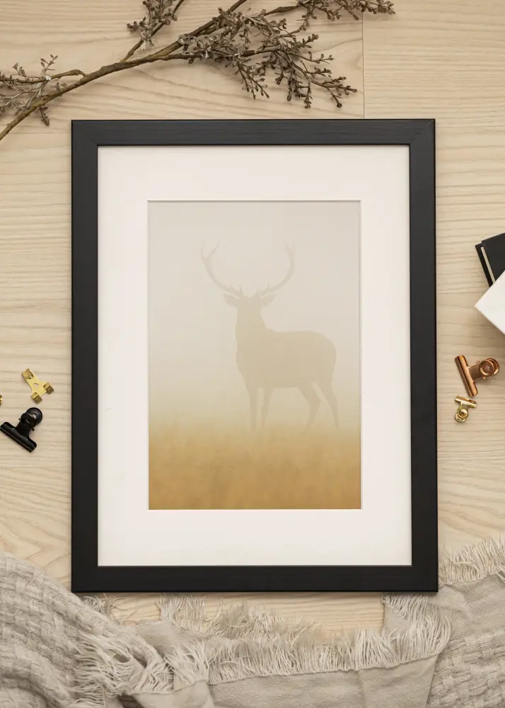 Ram Trendline Svart 13x18 cm